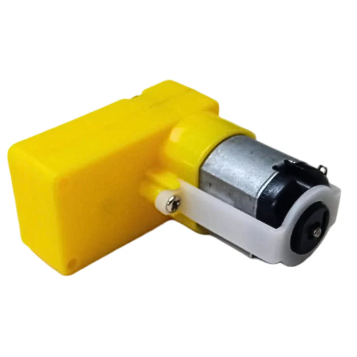 Single Shaft L-Shaped 60 RPM BO Motor (1Pc) - Image 3