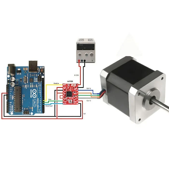 A4988 Stepper Motor Driver Module with Heat Sink For 3D Printer (Red) - Image 6