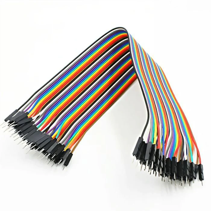 Male to Male Jumper Wires (20cm) 40pcs - Image 3