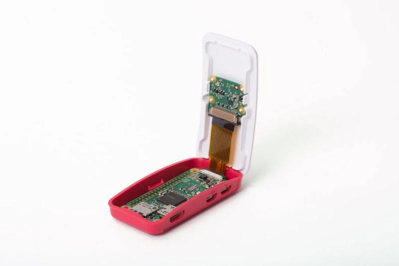 Raspberry Pi Zero WH + Raspberry Pi Zero W-WH Enclosure- Case and camera cable - Image 4
